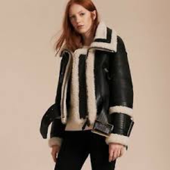 Burberry Shearling Coat - Picture 14 of 16
